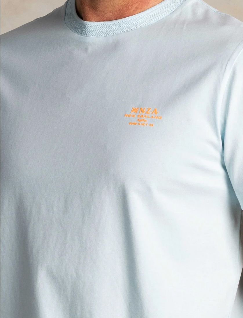 t-shirt New Zealand beige katoen