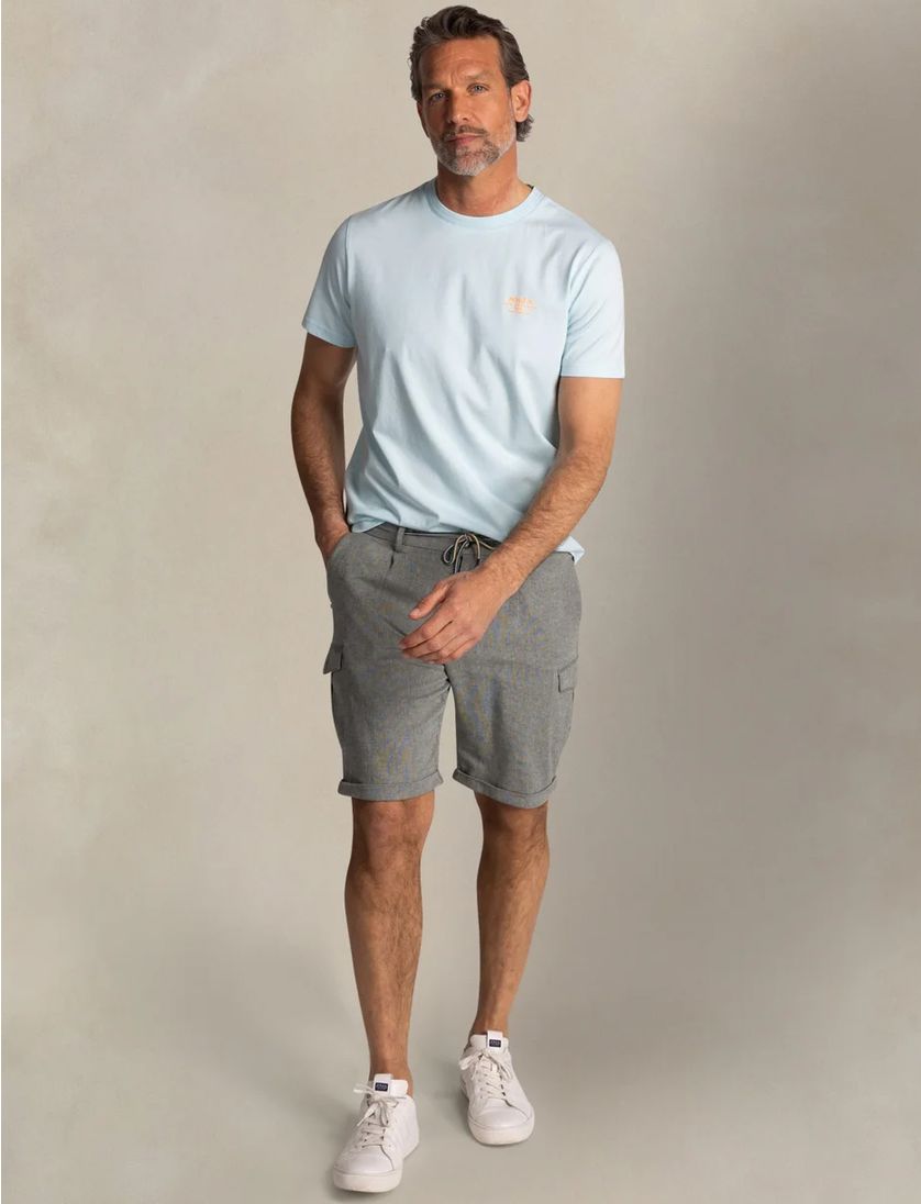 t-shirt New Zealand beige katoen