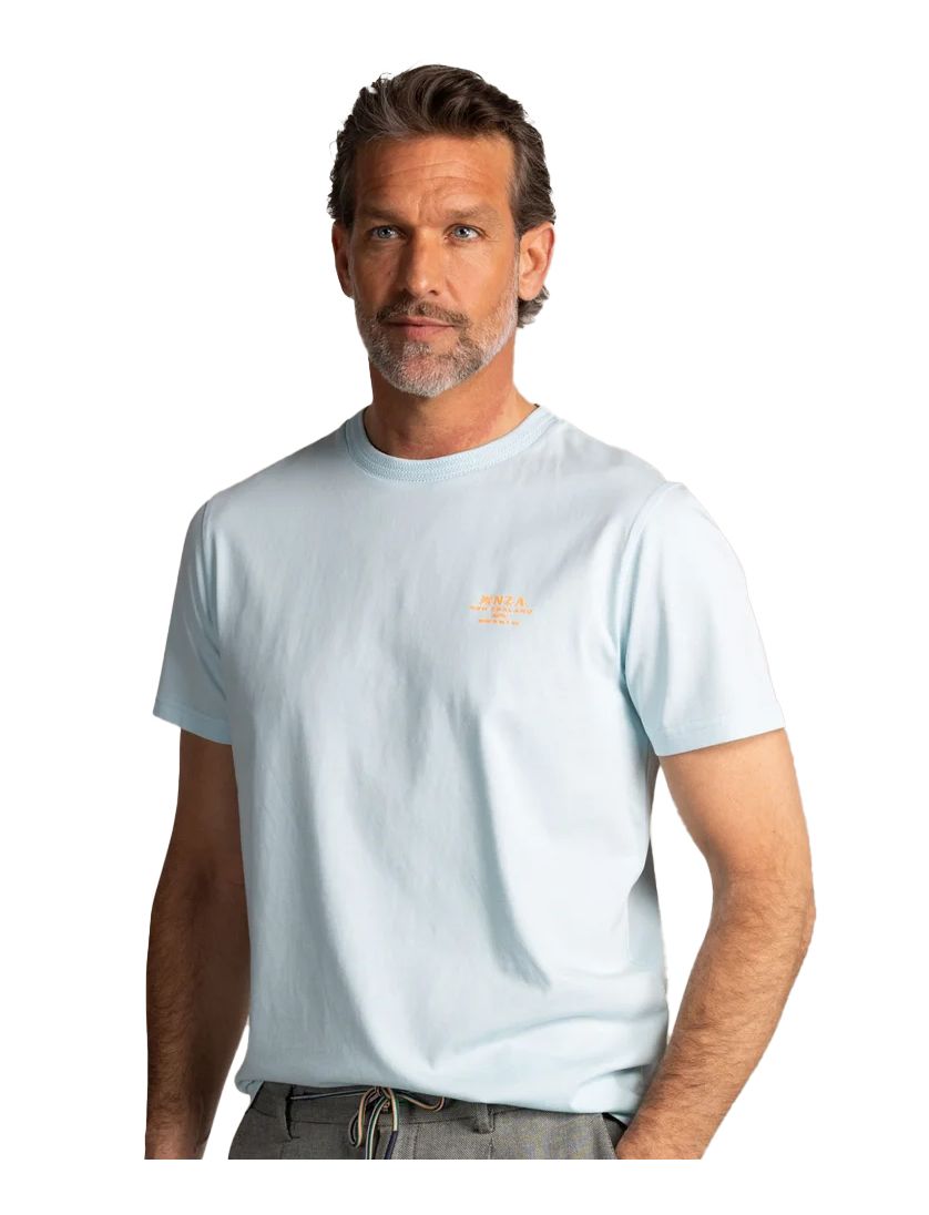 t-shirt New Zealand beige katoen