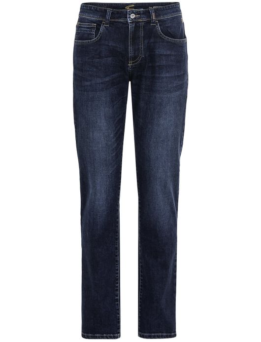 Camel Active Pantalon 5-pocket Big & Tall Donkerblauw spijker