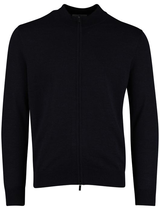 Thomas Maine navy vest normale fit merinowol