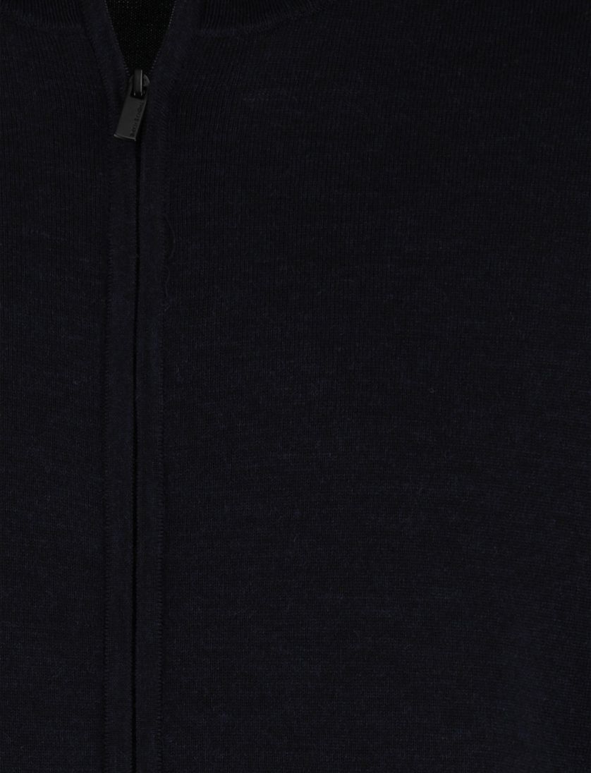 Thomas Maine normale fit vest navy merinowol