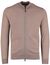 Vest Thomas Maine Beige ronde hals merinowol