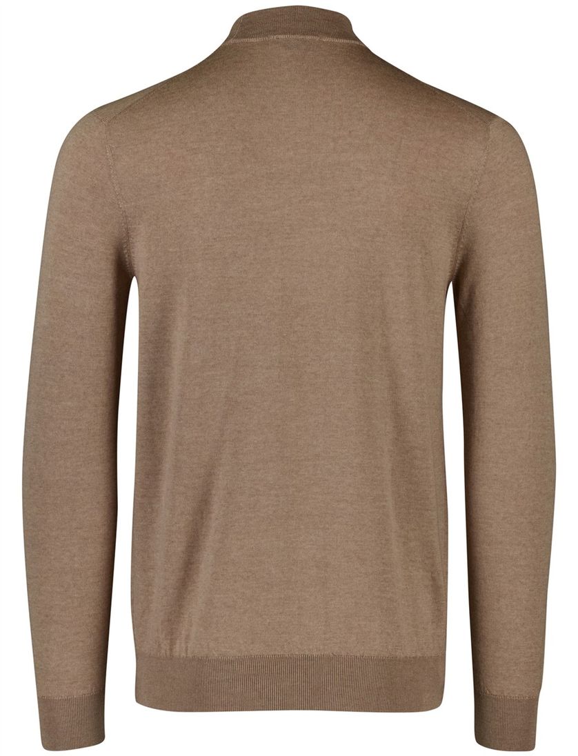 Thomas Maine pullover turtleneck lichtbruin