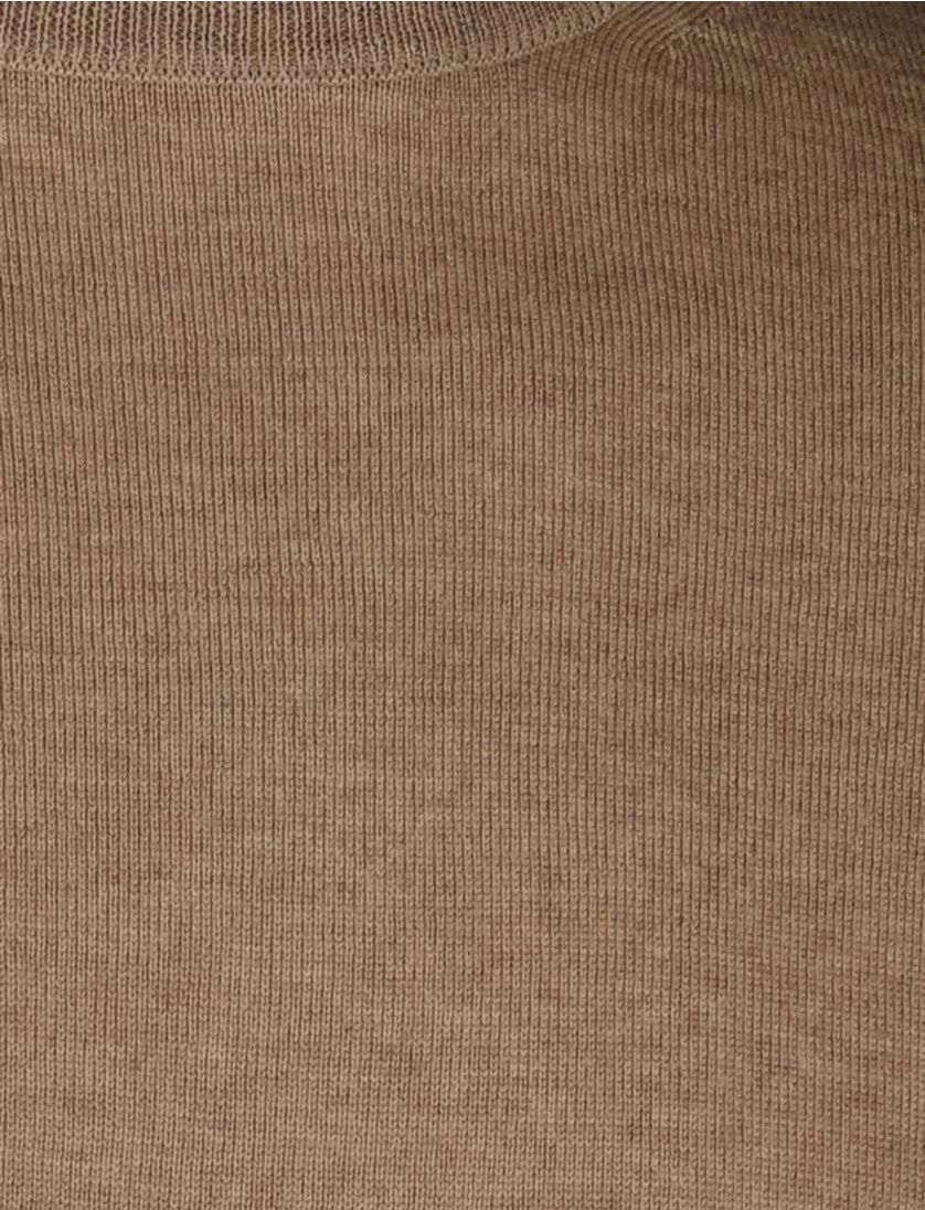 Thomas Maine pullover turtleneck lichtbruin