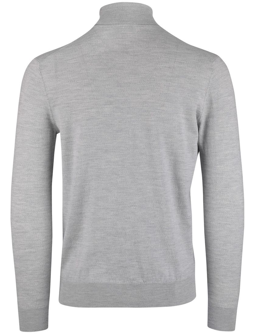 Thomas Maine coltrui zwart merinowol normale fit