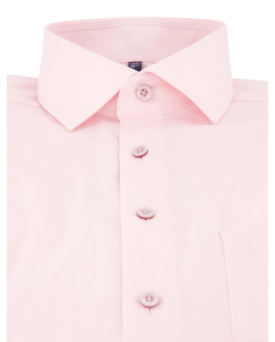 Olymp modern fit overhemd roze strijkvrij