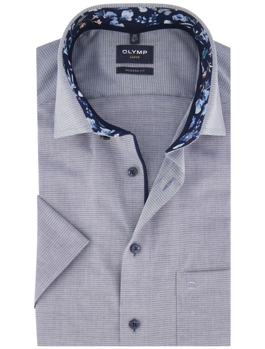 Olymp overhemd modern fit blauw