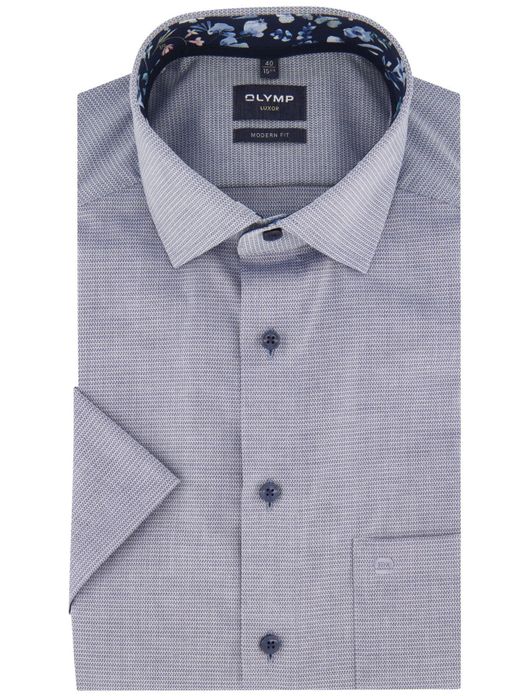 Olymp overhemd modern fit blauw