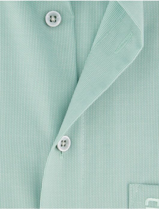 overhemd korte mouw groen Olymp Luxor Modern Fit