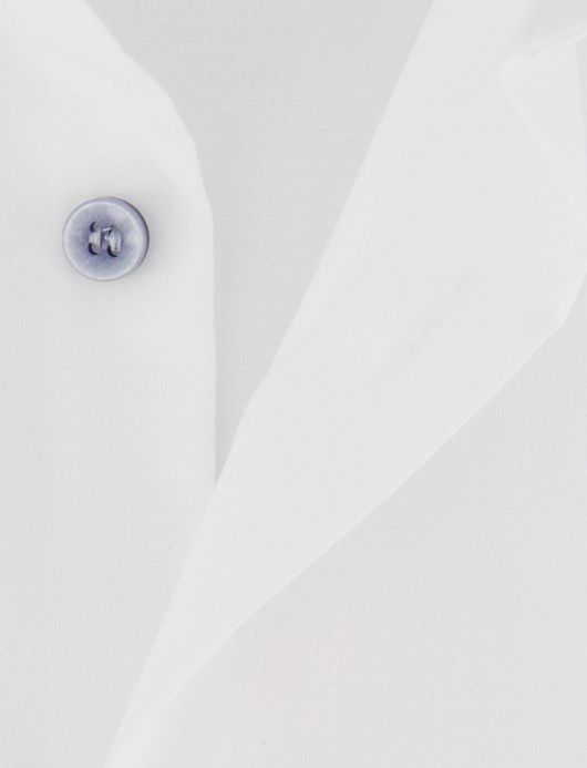 Olymp Level 5 Five overhemd spierwit Body Fit effen katoen