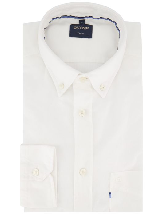 Olymp overhemd wit casual