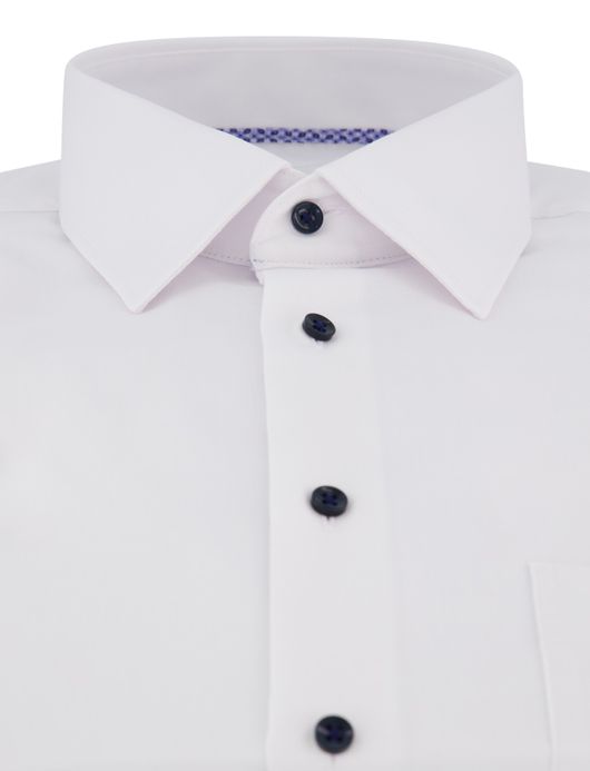 Eterna overhemd wit effen ml7