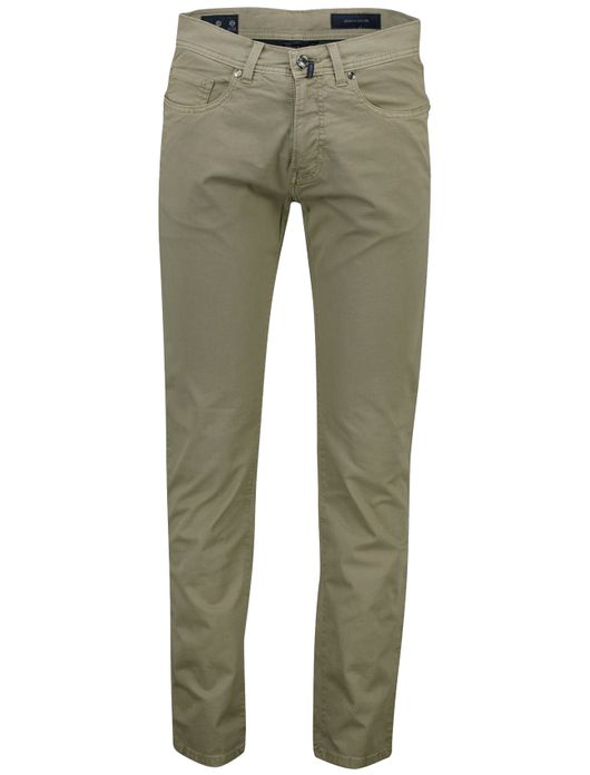 Pierre Cardin 5-p broek effen bruin
