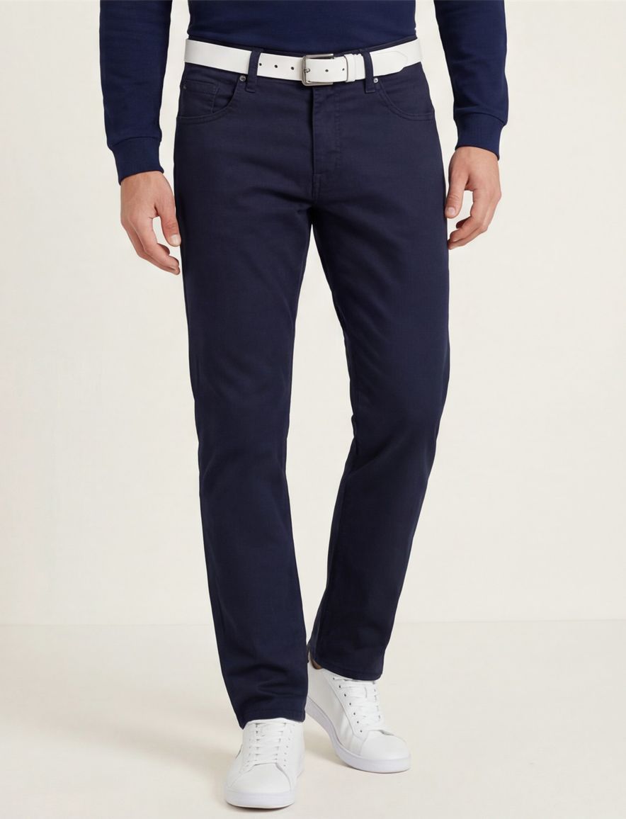 Pierre Cardin pantalon donkerblauw effen 5-p