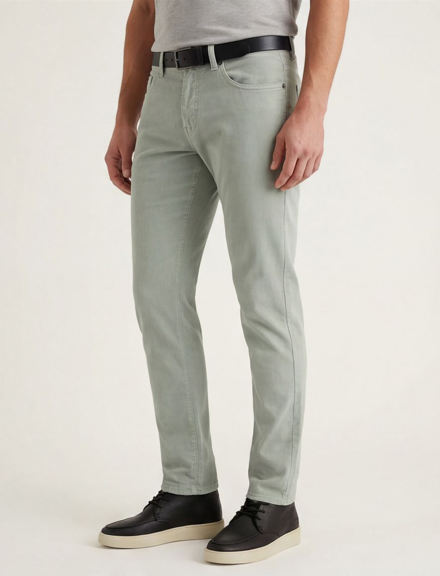 Pierre Cardin pantalon grijs 5-p effen