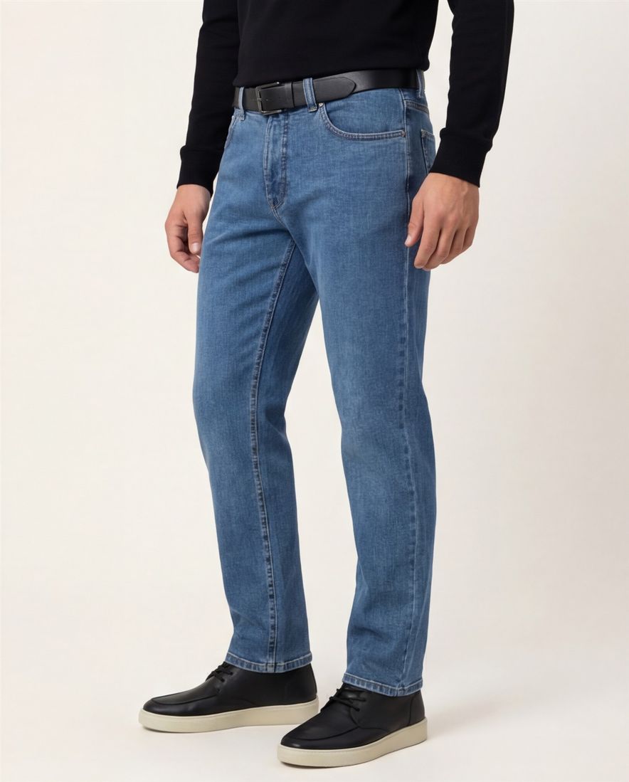 Pierre Cardin Dijon jeans middenblauw