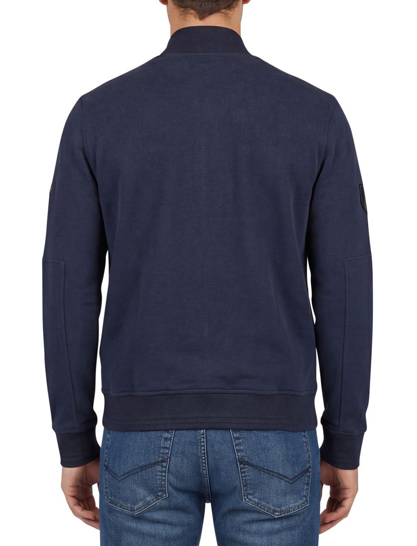 Vest Aeronautica Militare donkerblauw emblemen