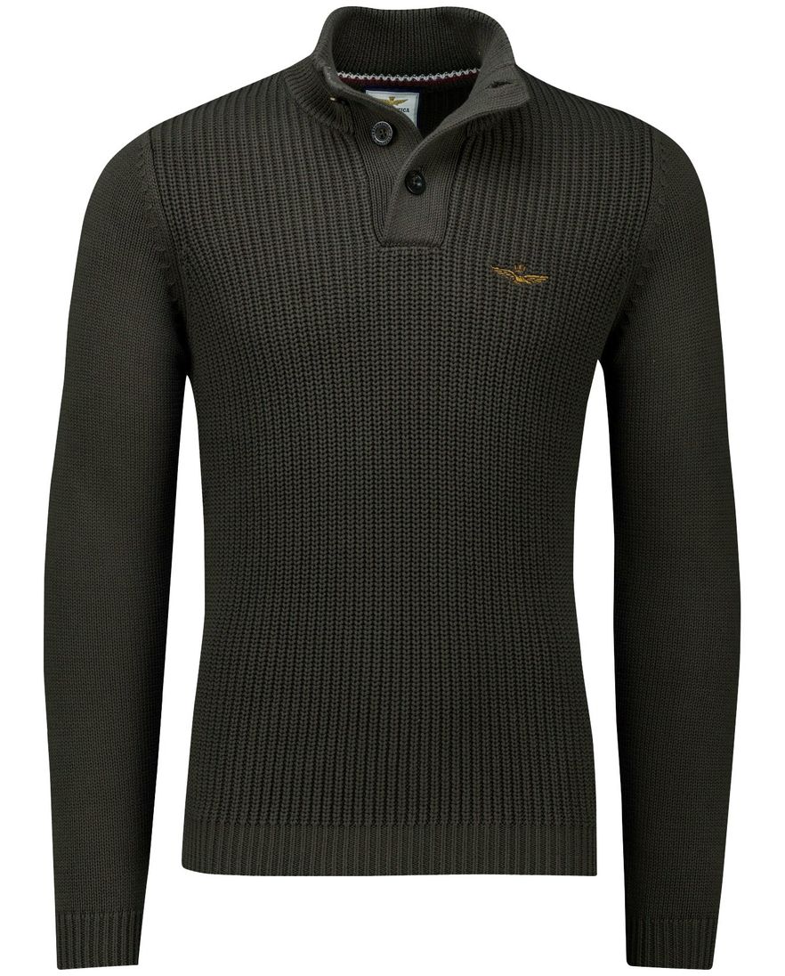 Aeronautica Militare trui groen katoen
