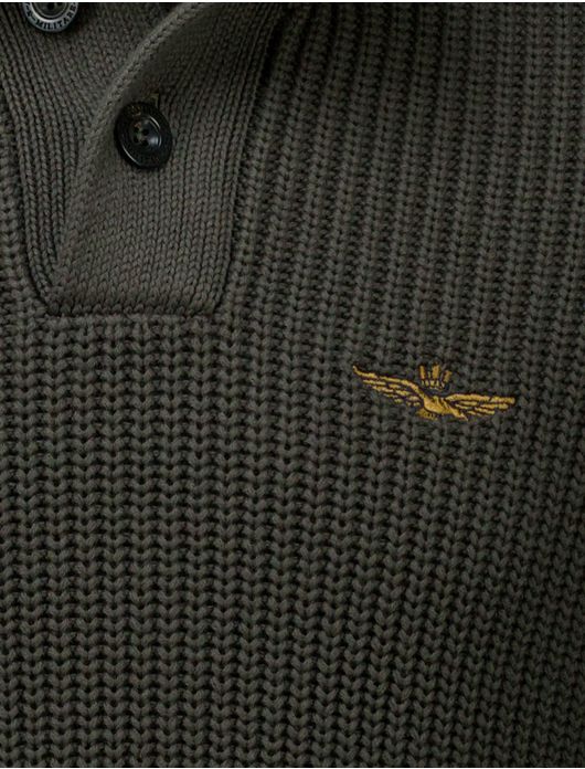 Aeronautica Militare trui groen katoen