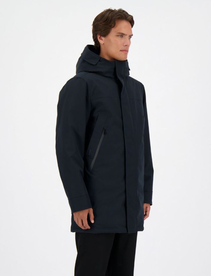 Airforce winterjas donkerblauw waterdicht