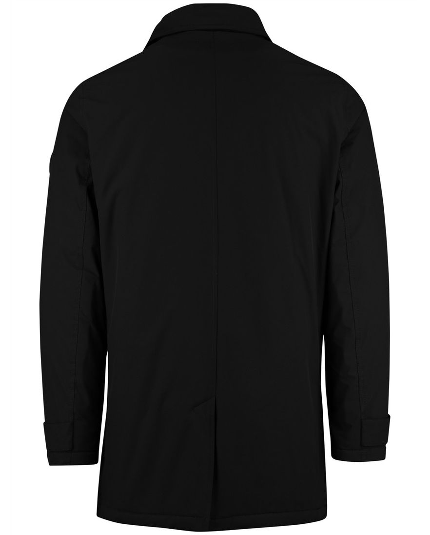 Airforce winterjas zwart effen waterdicht