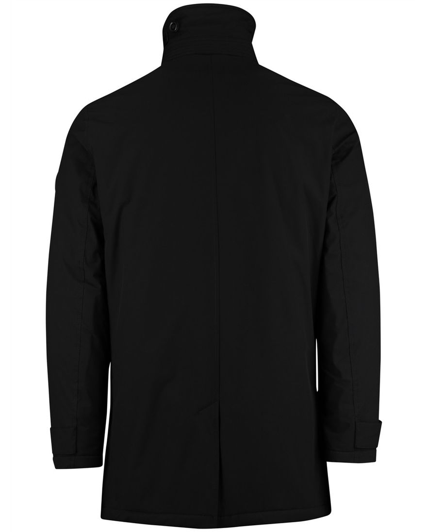 Airforce winterjas zwart effen waterdicht