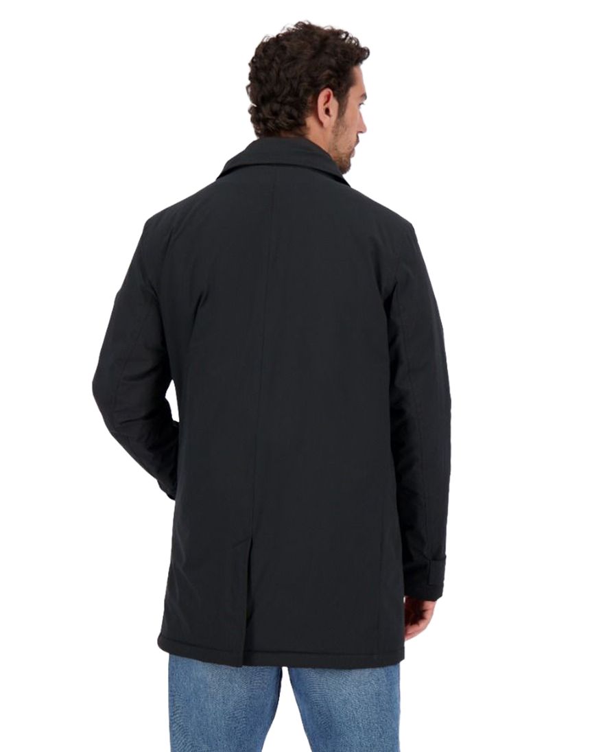 Airforce winterjas zwart effen waterdicht