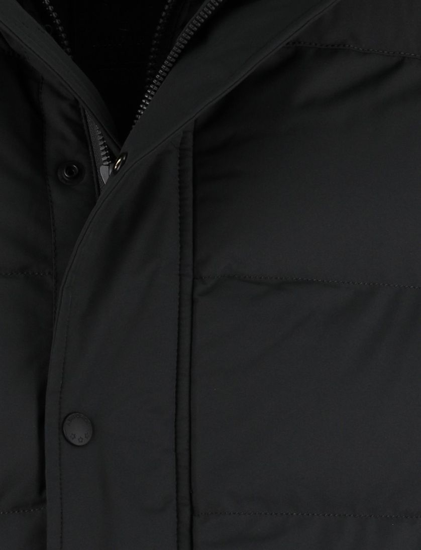 Airforce Vic puffer winterjas groen polyester