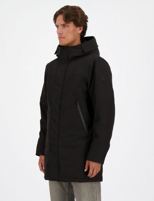 Airforce Dax parka winterjas zwart