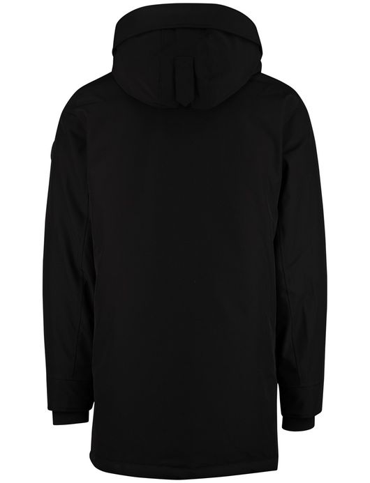 Airforce winterjas effen zwart normale fit waterdicht