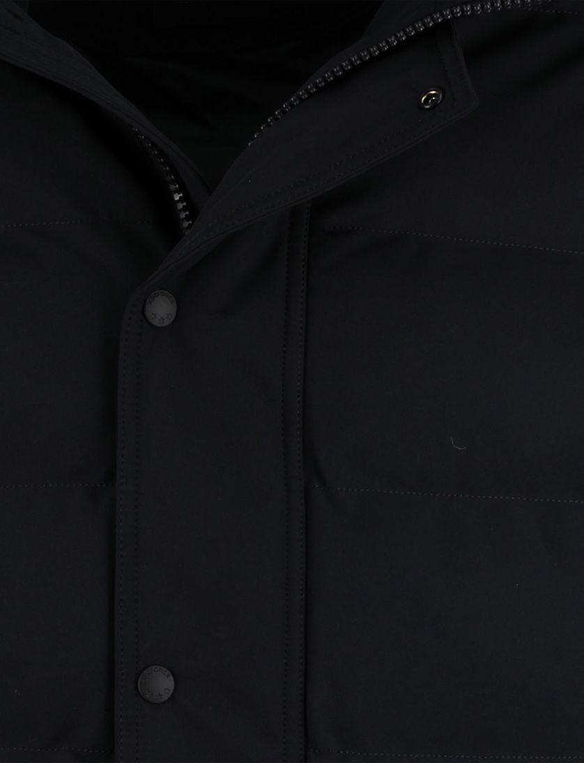 Airforce winterjas slim fit capuchon donkerblauw