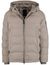 Airforce puffer jas effen beige normale fit
