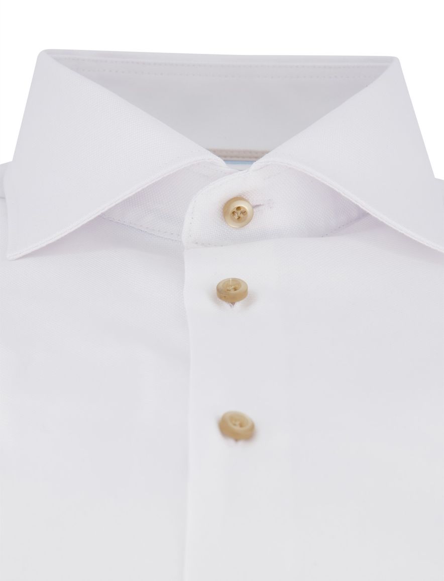 John Miller overhemd wit ml 7