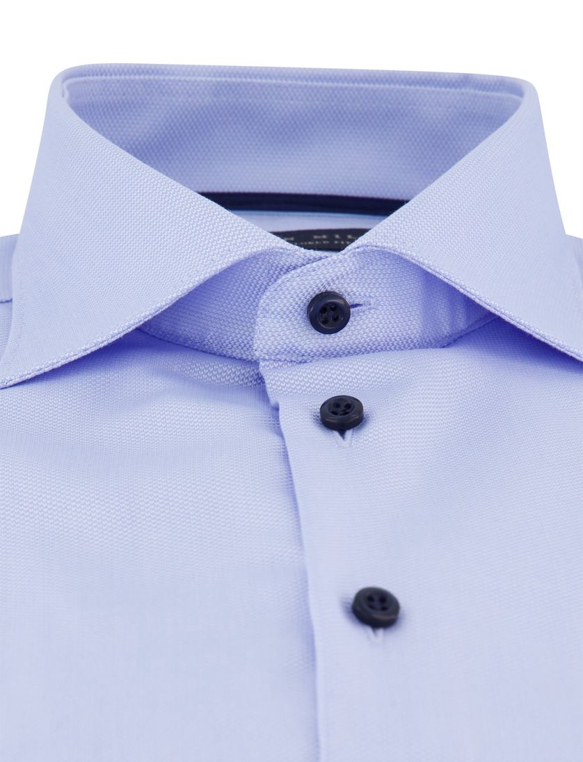 katoenen John Miller normale fit overhemd ml7 blauw