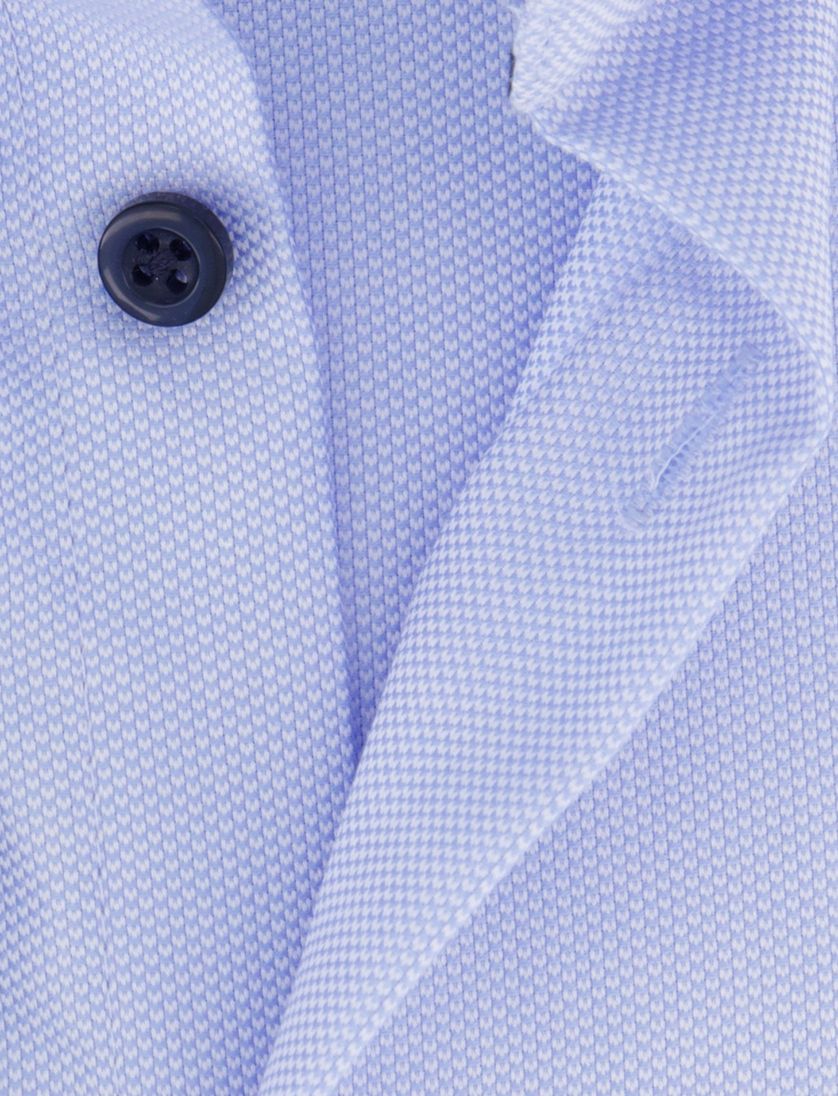 katoenen John Miller normale fit overhemd ml7 blauw