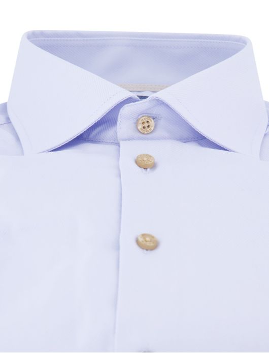 Ledub mouwlengte 7 overhemd lichtblauw