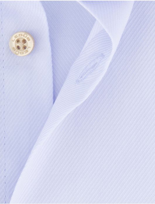 Ledub mouwlengte 7 overhemd lichtblauw