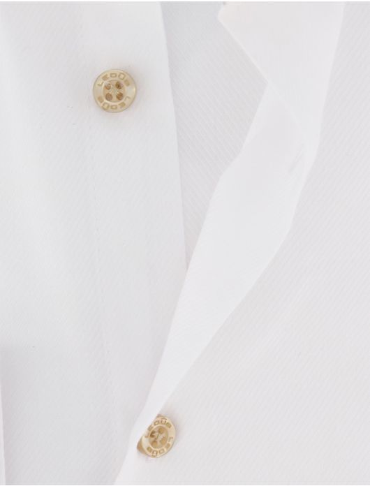 overhemd mouwlengte 7 wit Ledub Modern Fit New