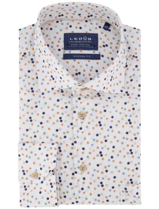 Mouwlenge 7 overhemd Ledub printje