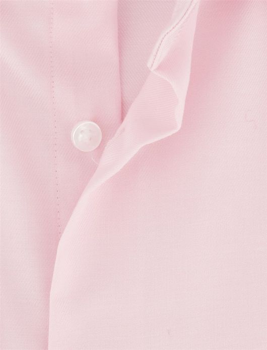 Seidensticker Regular Overhemd Roze katoen effen