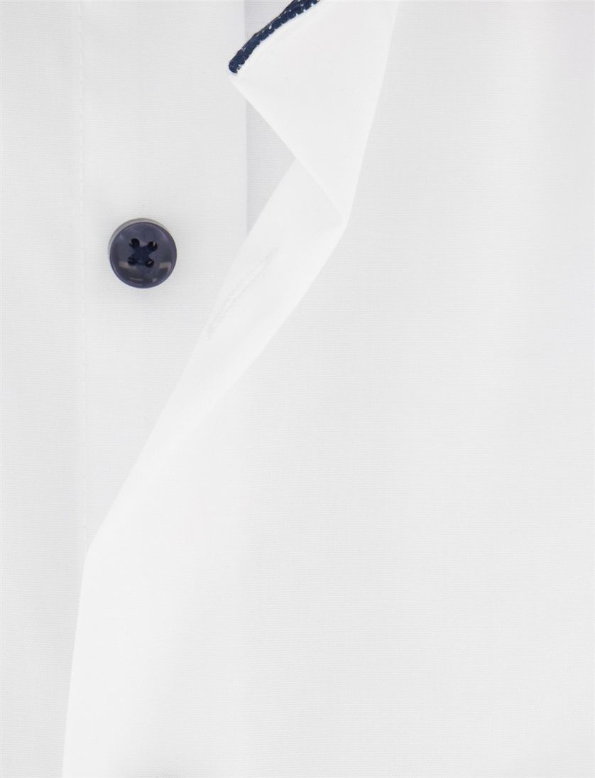 Overhemd Seidensticker Regular wit effen katoen