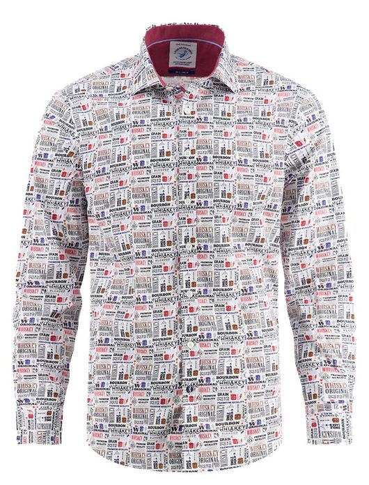 A Fish Named Fred overhemd geprint