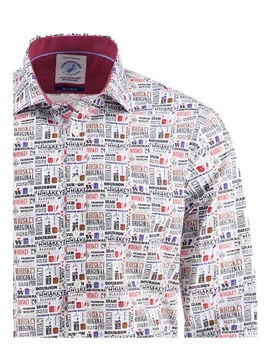 A Fish Named Fred overhemd geprint