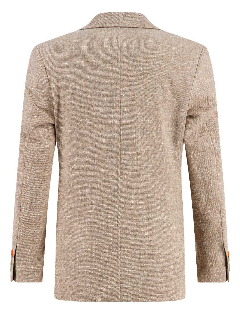 A Fish Named Fred colbert beige gemeleerd slim fit