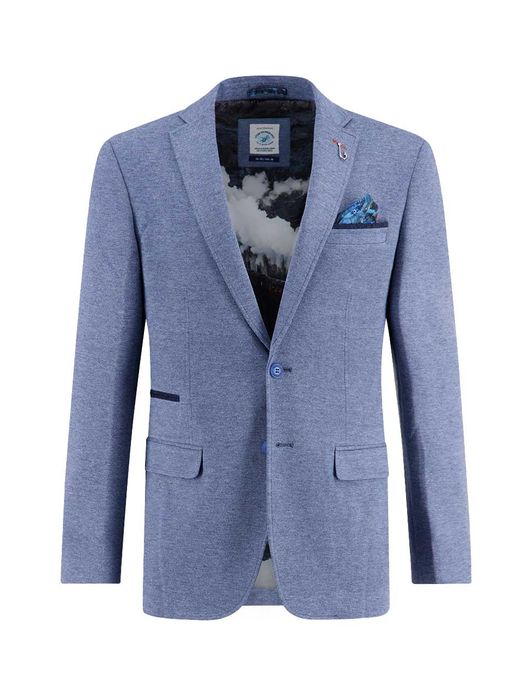 A Fish Named Fred colbert blauw gemeleerd