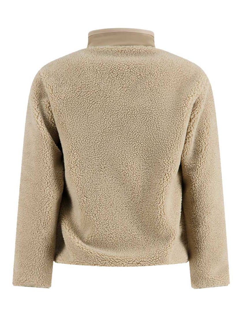 tussenjas A Fish Named Fred beige effen slim fit