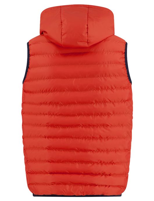 A Fish Named Fred bodywarmer oranje effen slim fit