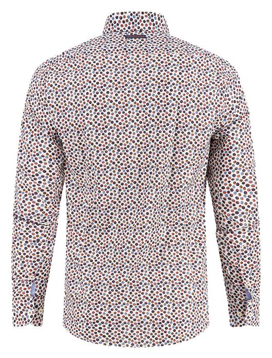 A Fish Named Fred overhemd wit geprint