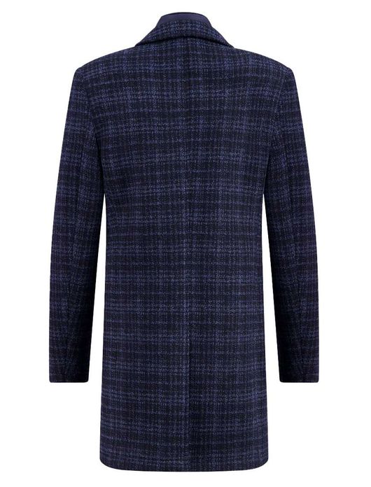 A Fish Named Fred manteljas donkerblauw